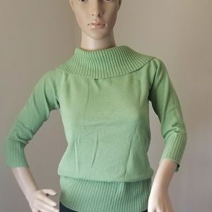 Green Liz Claiborne  Blouse